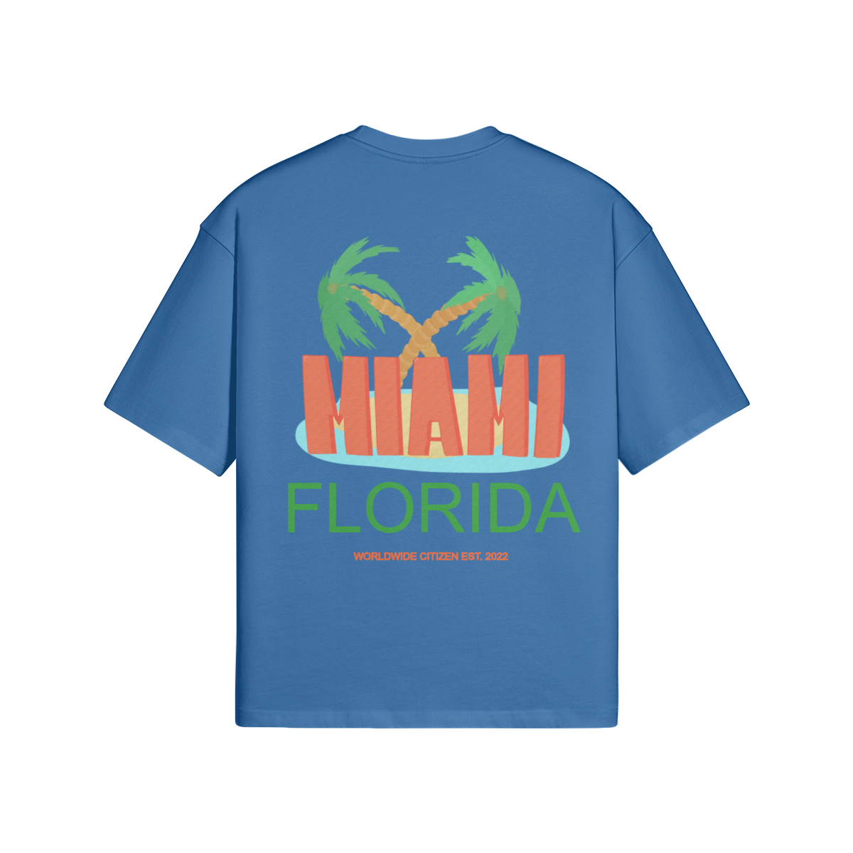OVERSIZED MIAMI FL TEE