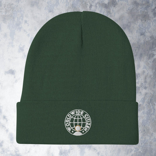 Embroidered Beanie