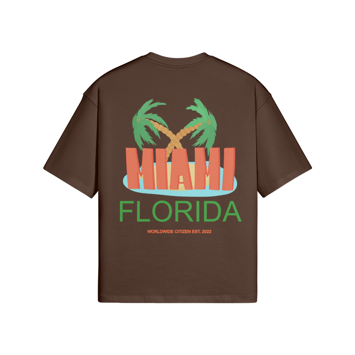 OVERSIZED MIAMI FL TEE