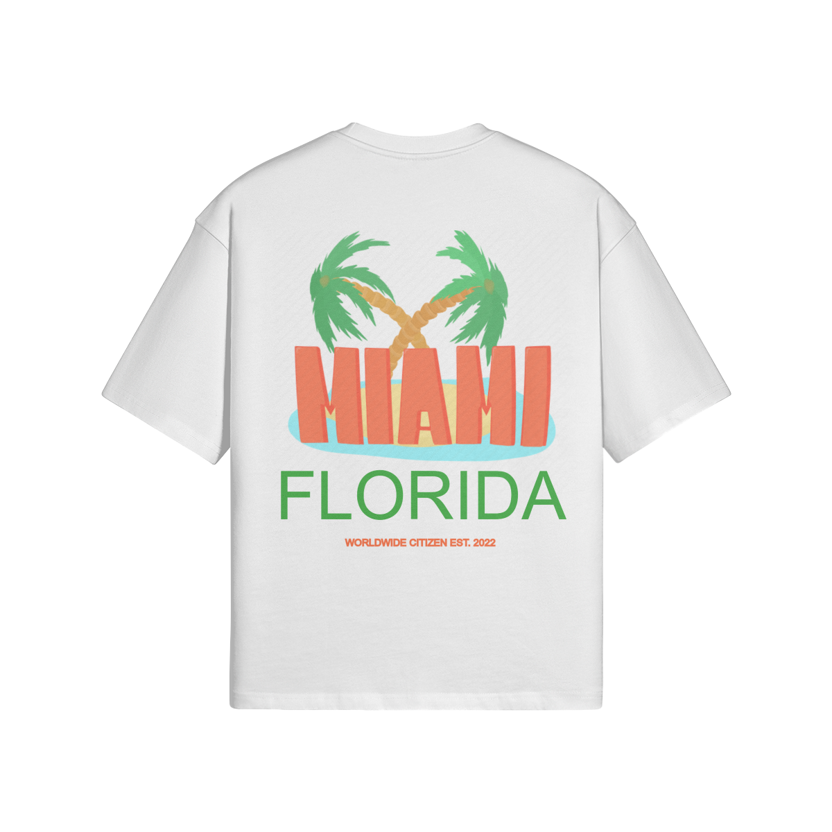 OVERSIZED MIAMI FL TEE