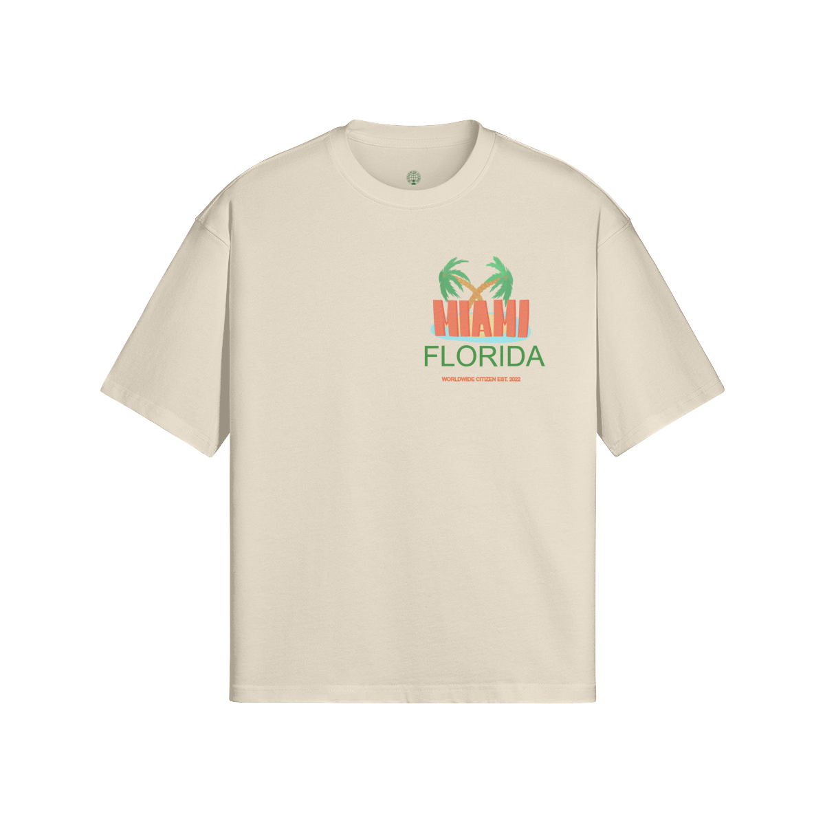 OVERSIZED MIAMI FL TEE