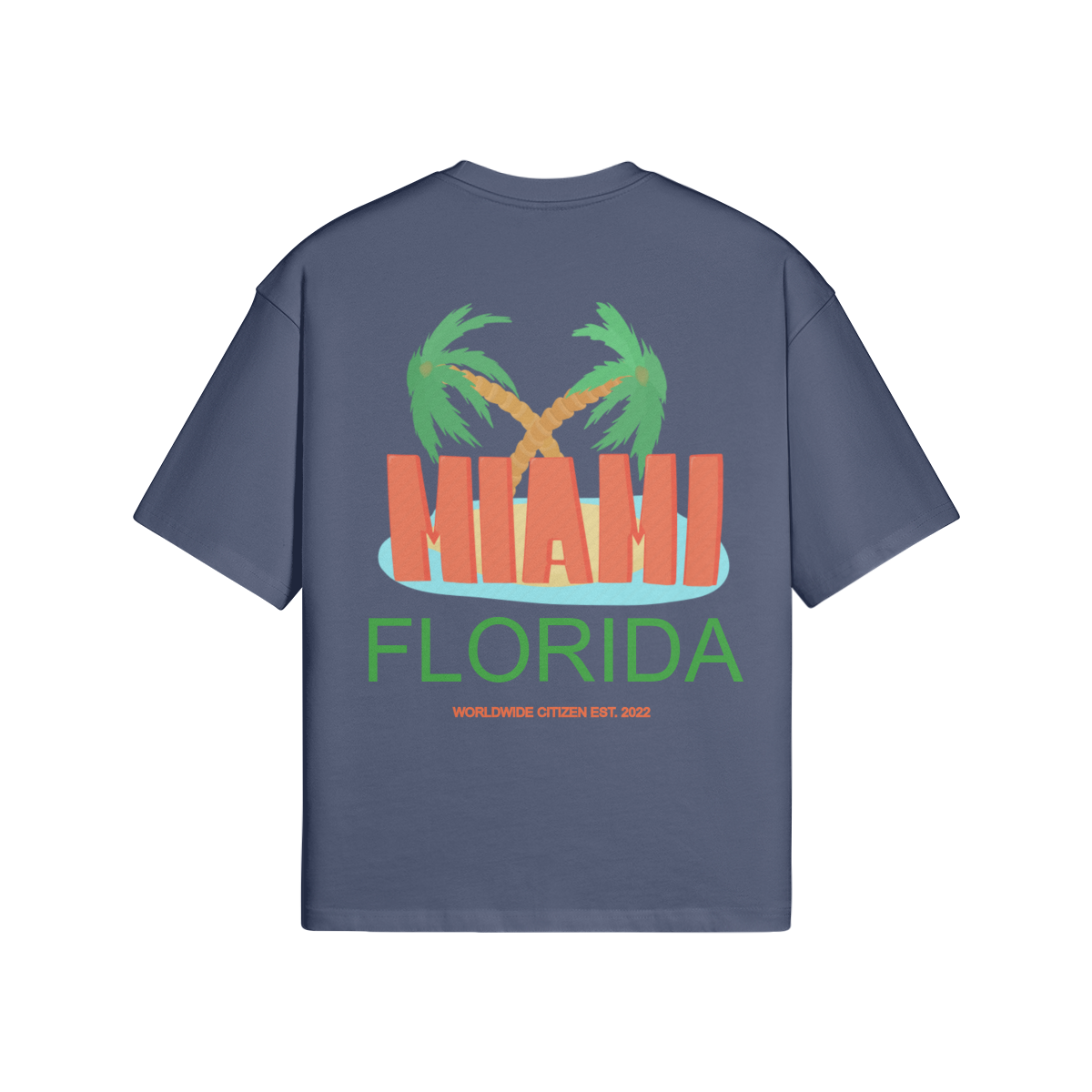 OVERSIZED MIAMI FL TEE