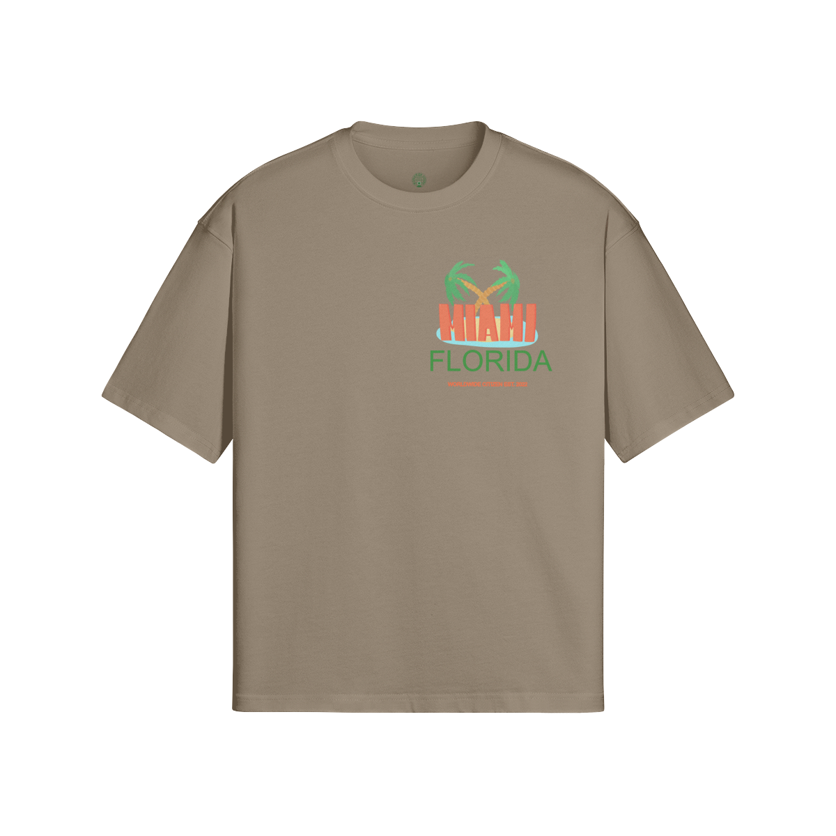 OVERSIZED MIAMI FL TEE