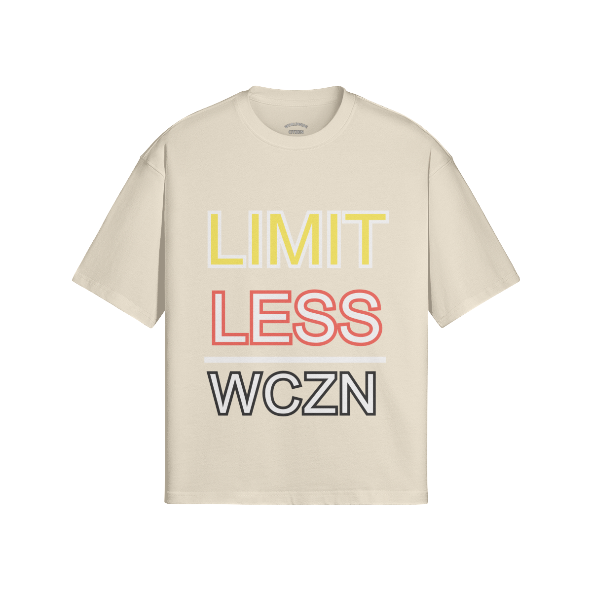 LIMITLESS OVERSIZED TEE/UNISEX