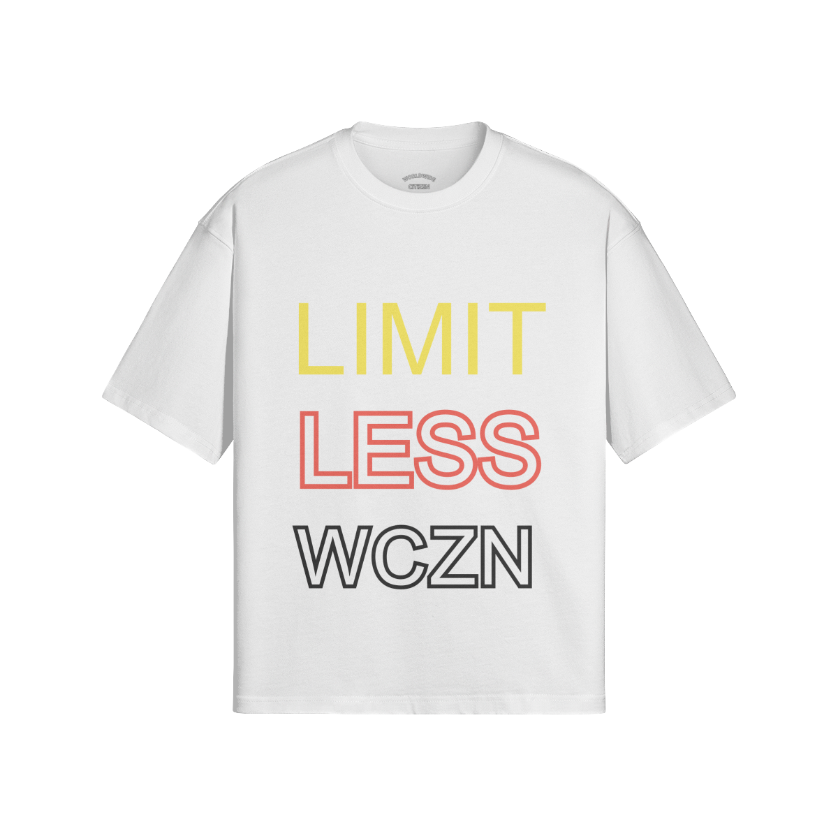 LIMITLESS OVERSIZED TEE/UNISEX