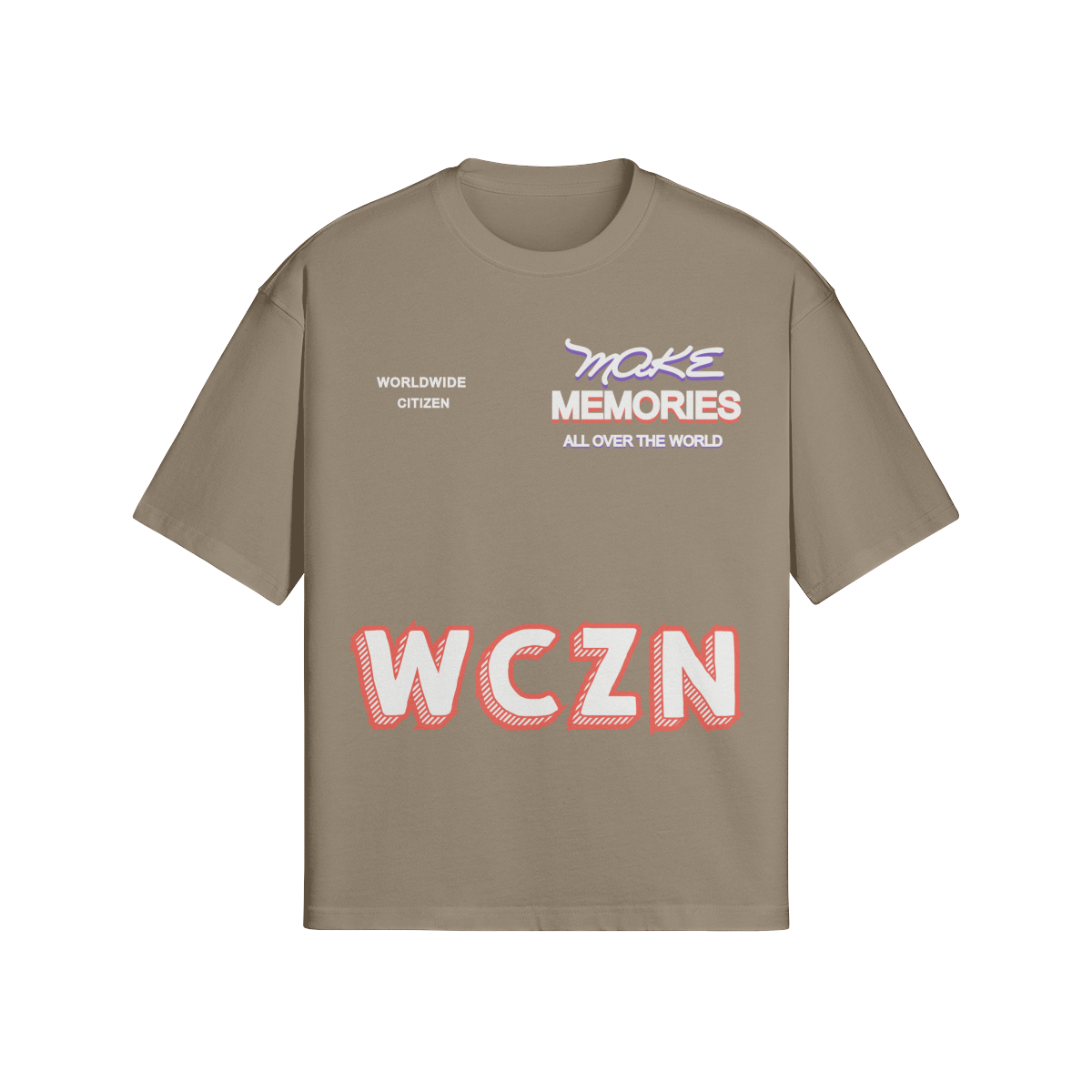 MEMORIES OVERSIZED TEE